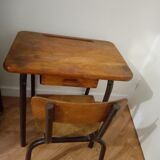 Desk and children's chair
