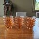 Lot de 12 coupelles art déco en verre