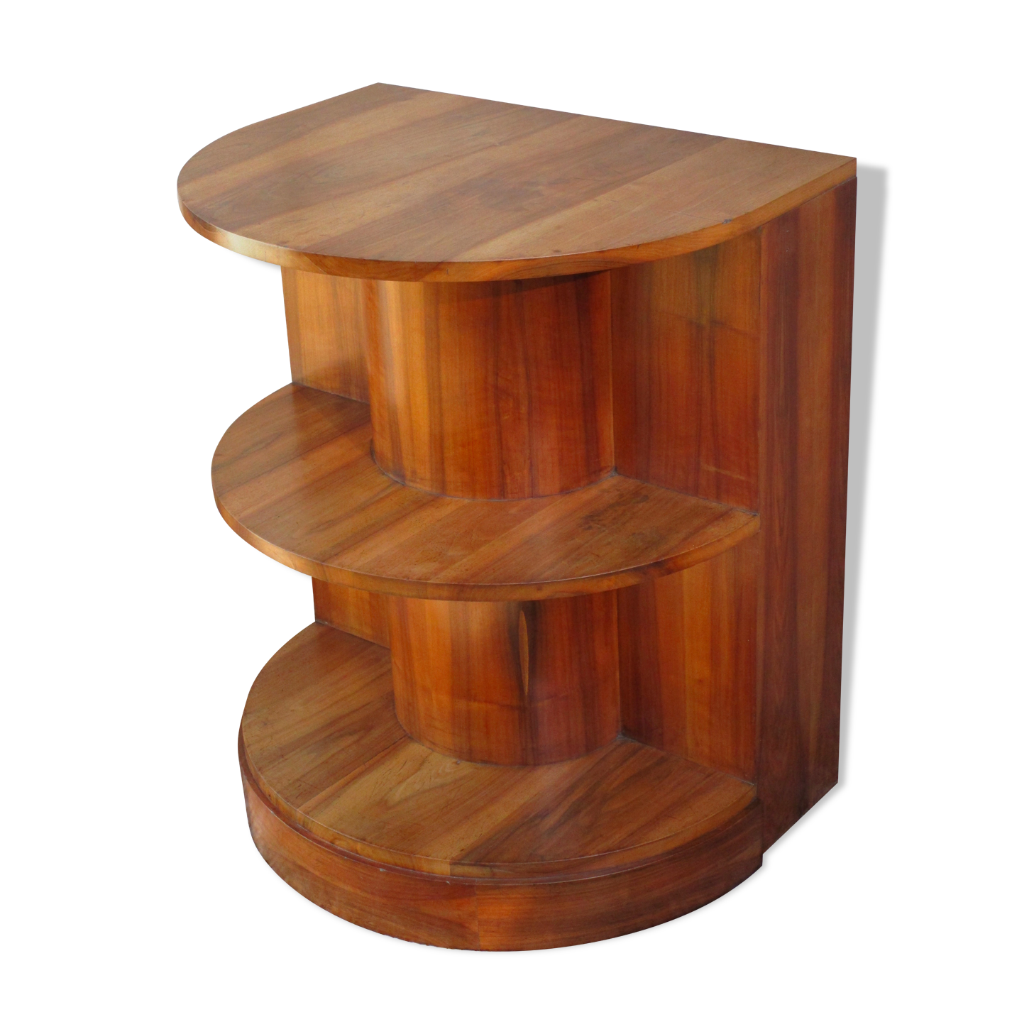 Art deco shelf walnut
