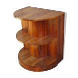 Art deco shelf walnut