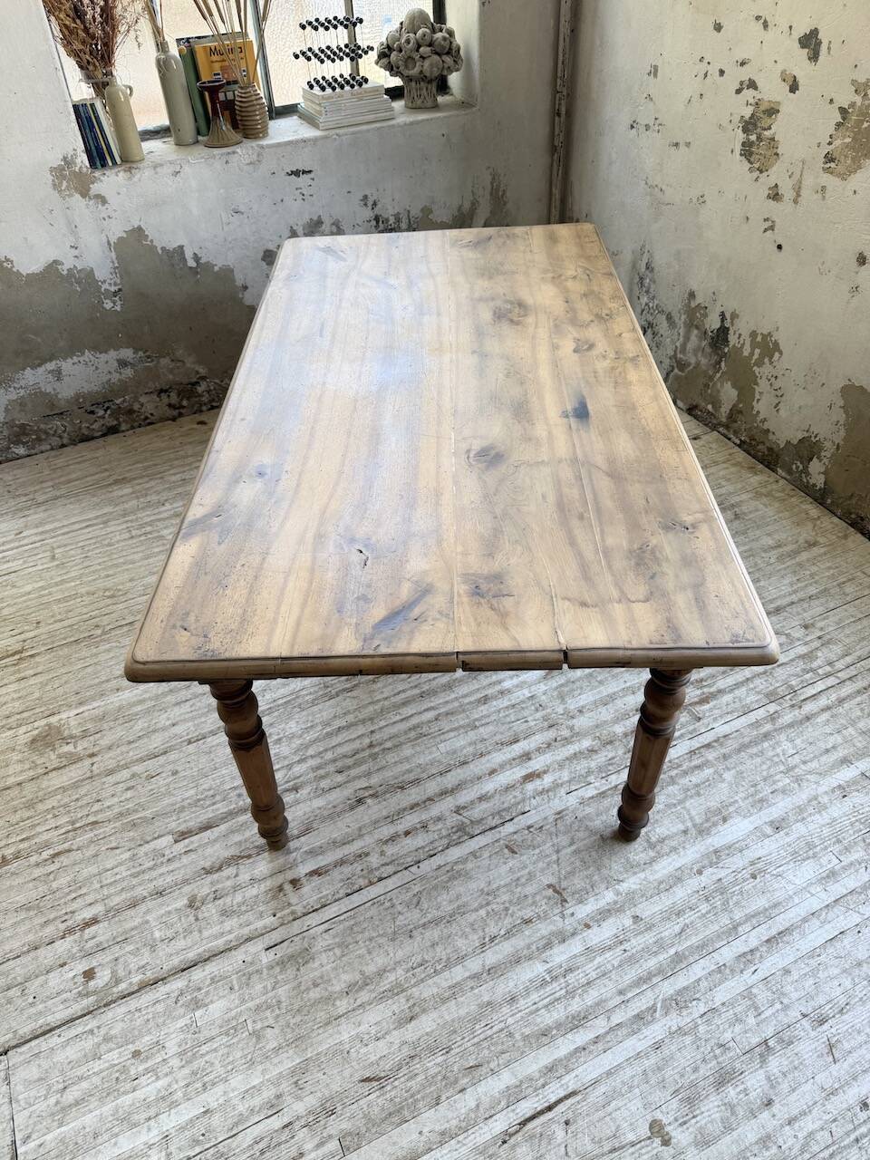 Walnut bistro farmhouse table 180cm