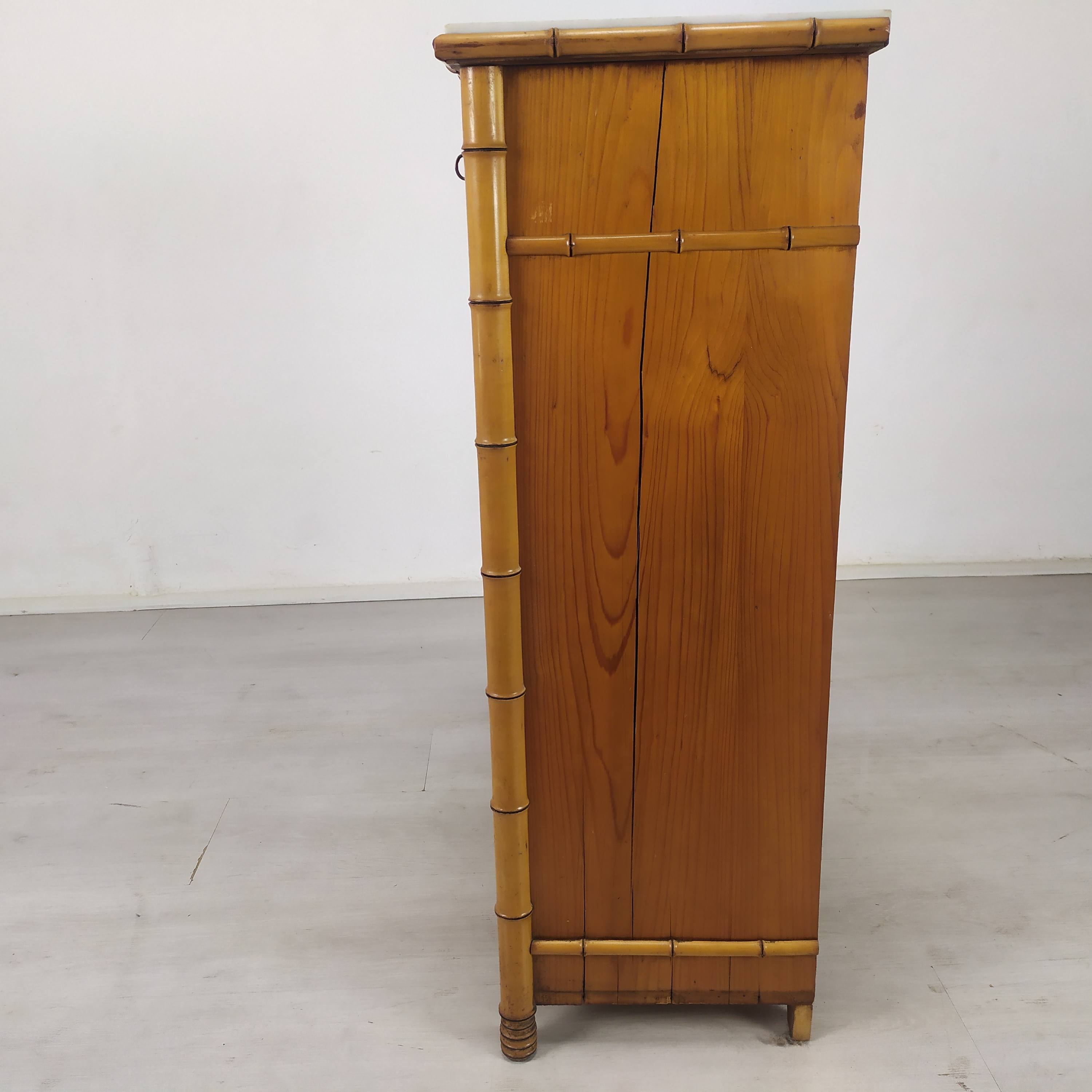 Rag picker 6 bamboo drawers