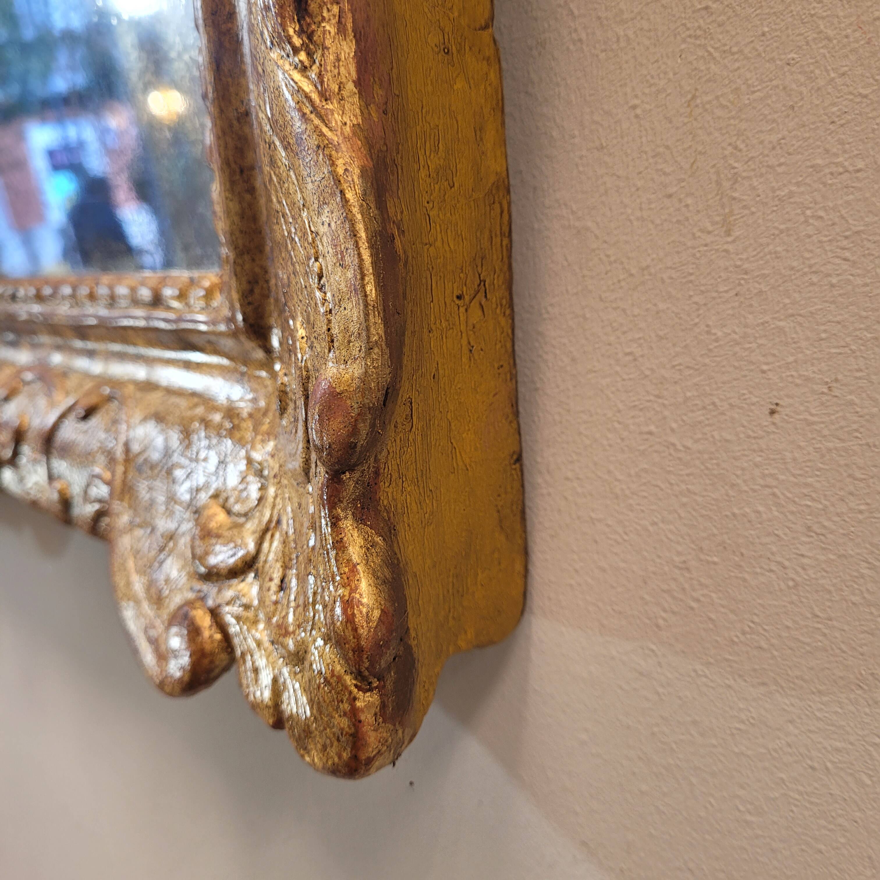 Espejo Estilo Regencia, Madera tallada, pps. s. XIX – France