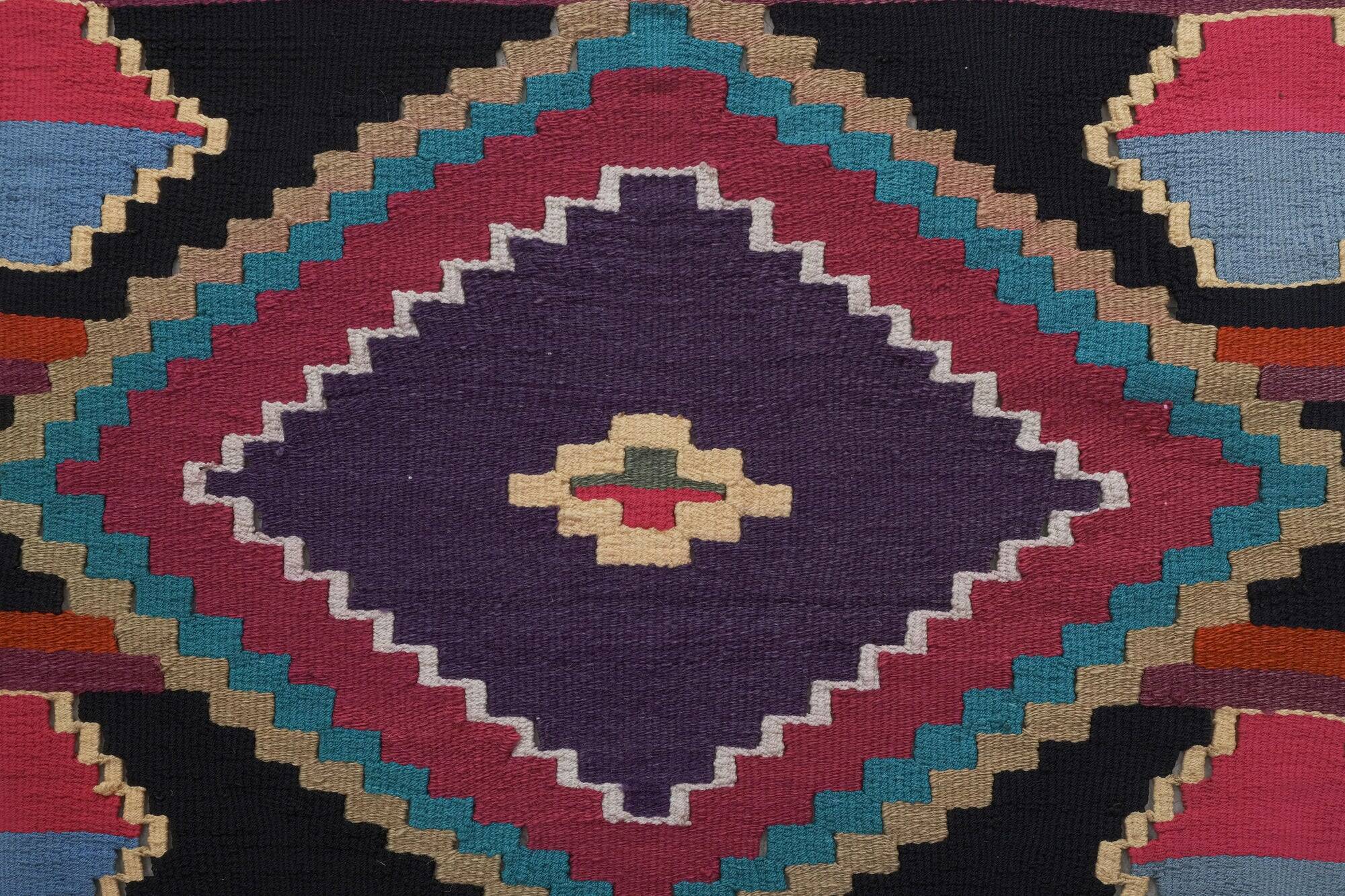 Vintage Turkish hallway rug 85x430 cm