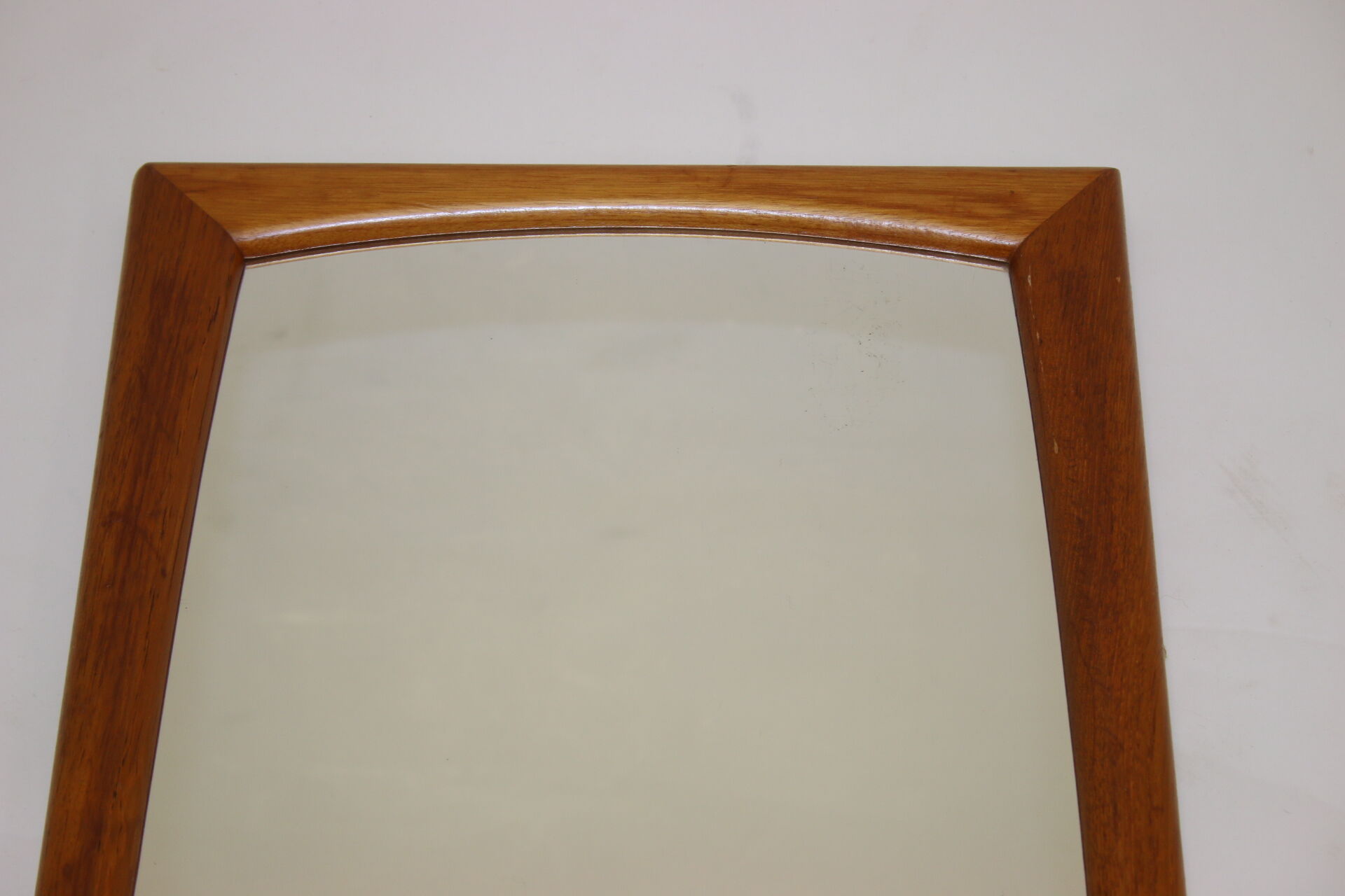 Miroir rectangulaire en bois de teck