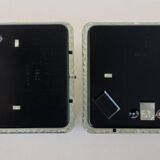 Set of 2 square wall or ceiling lights Holophane DC60