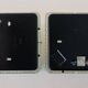 Set of 2 square wall or ceiling lights Holophane DC60