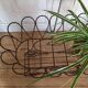 Antique iron plant stand