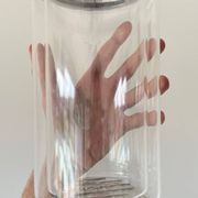 Guzzini ice bucket / wine cooler with chrome rim