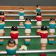 Vintage folding table football on foot from the 70s