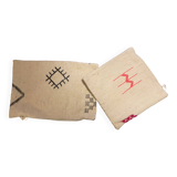 Set of 2 cushion covers n°8 and n°48