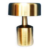 Golden metal lamp
