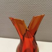 Vase en verre de Murano par Flavio Poli années 1950