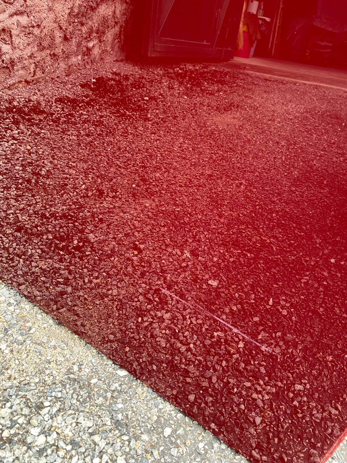 David lange vintage plexiglass cube side table