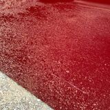 David lange vintage plexiglass cube side table