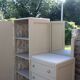 Asymmetrical art deco wardrobe