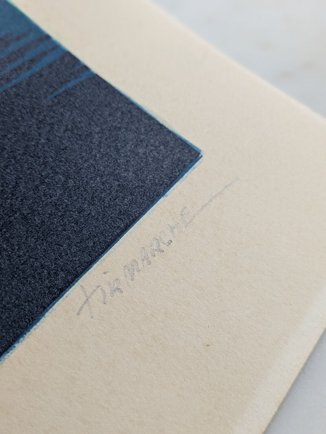 Silkscreen by Maurice Tirmarche