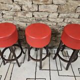 Lot 3 tabourets bar bistrot