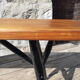 Tapiovaara Pirkka bench for Laukken Puu, around 1960.