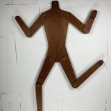 "Pine" life-size adjustable store or shop wall mannequin, 1970s ( 160 cm )