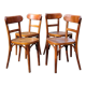4 chaises bistrot Horgen-Glaris années 30