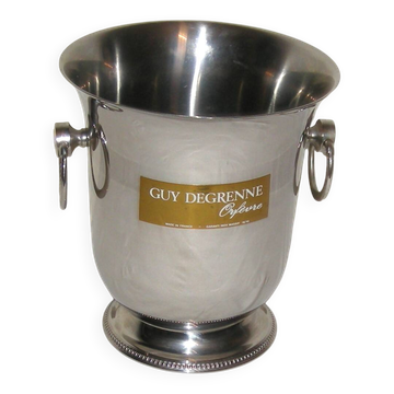 Champagne bucket Guy Degrenne; stainless steel