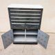 Vintage dentist furniture – Industrial style, steel, marble, ideal for lofts and workshops.