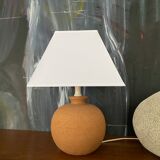 Vintage terracotta ball lamp
