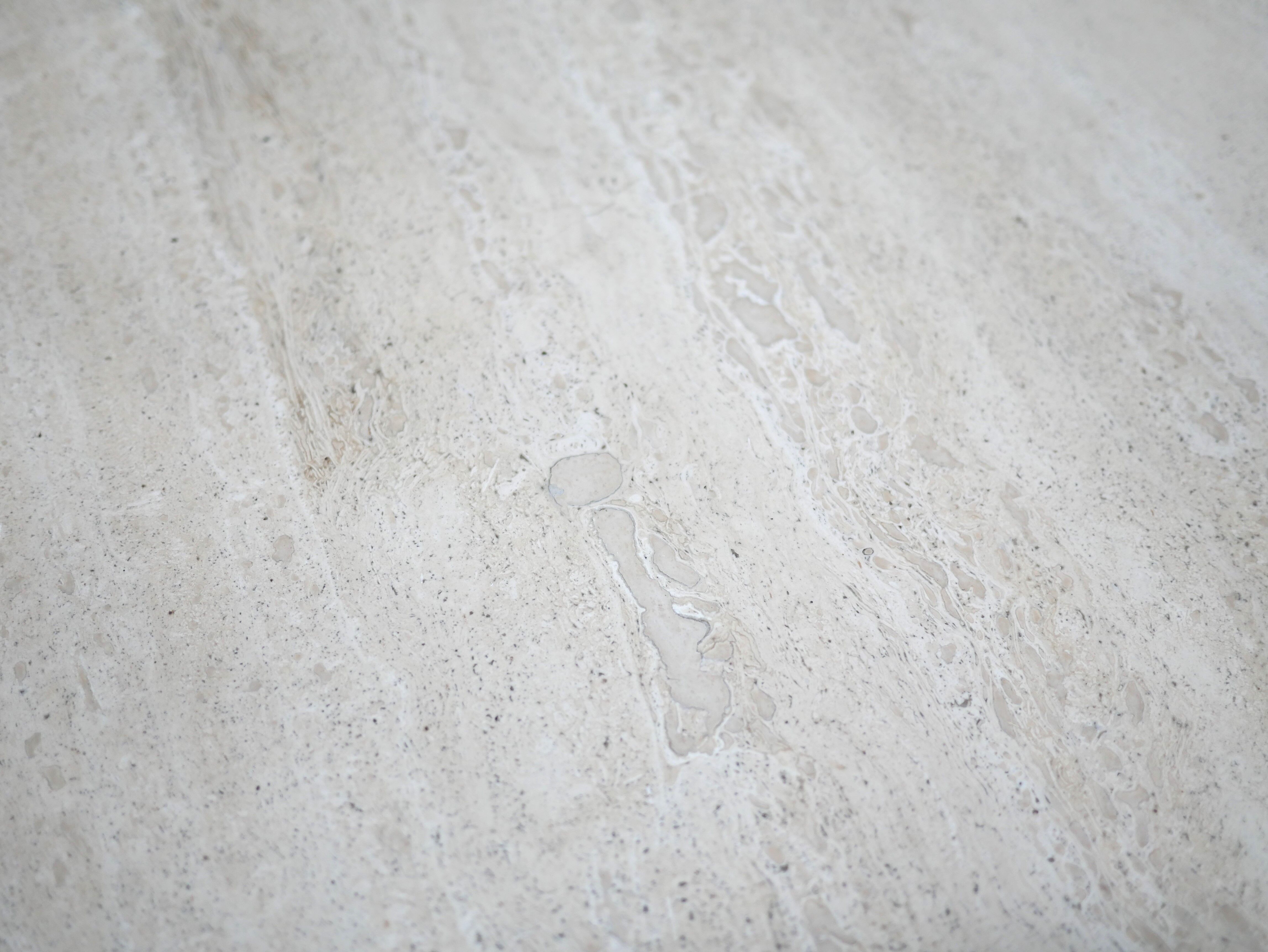 Vintage travertine dining table