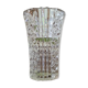 Vase en verre travaillé