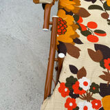 Deckchair chaise longue year 70