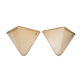 Pair of Leucos wall sconces