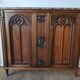 Storage cabinet with mahogany warheads