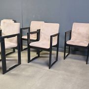 Set of 6 vintage dining chairs attributed to Tobia Scarpa, 1970s