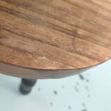 Tripod oak stool