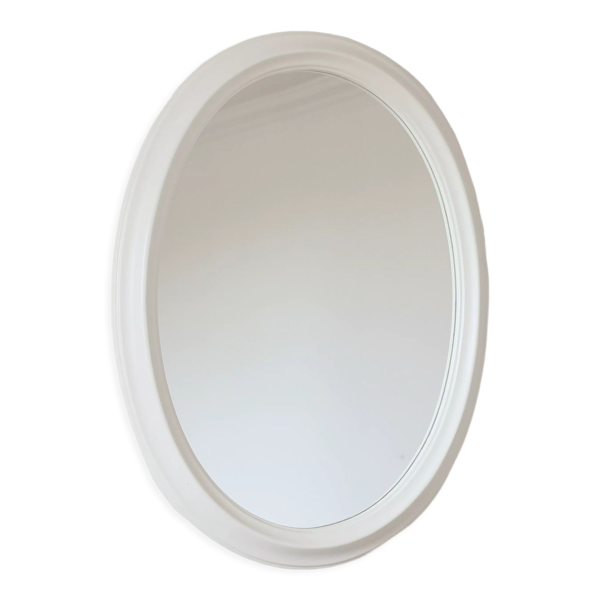 Vintage oval mirror
