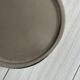 Plateau rond en inox 18 - 10 brillant