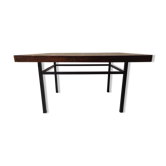 Metal and ceramic coffee table