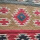 Kilim carpet in burlap and cotton. 76cm x 310cm
