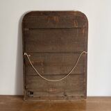 Louis Philippe mirror, late 19th century. Gilded. 88x62.