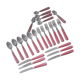 Set de 24 couverts acier inoxydable
