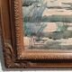 Watercolor under glass signed Maurice Pellerier