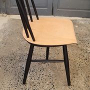 Series of six chairs Fanett by Ilmari Tapiovaara 1960