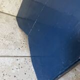 Vintage midnight blue bookcase shelf