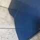 Vintage midnight blue bookcase shelf