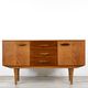 Midcentury Danish Style Petite Teak Sideboard. Vintage Modern / Danish / Scandinavian Style