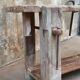 Vintage carpentry workbench