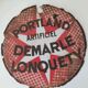 Enamelled plate portland demarle lonquety alsatian enamelling