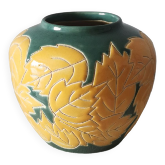 Vintage floral vase