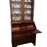 Library with integrated secretary English solid wood